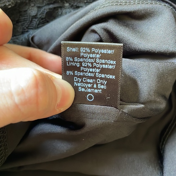 Dress the Population Black and white leopard sequin mini skirt - Picture 4 of 5